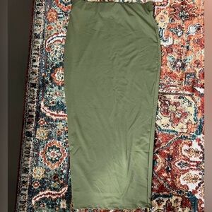 Fashion Nova Olive Green Pencil Skirt Size Small